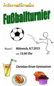 Internationales Fußballturnier und Klezmer-Abend