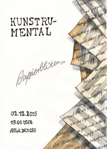 Papierblüten für Augen und Ohren