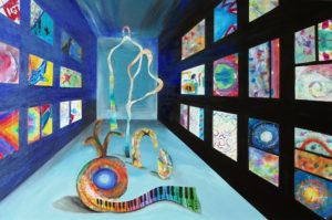 Museumsbild – ein Gesamt-Kunstwerk der Klasse 5c