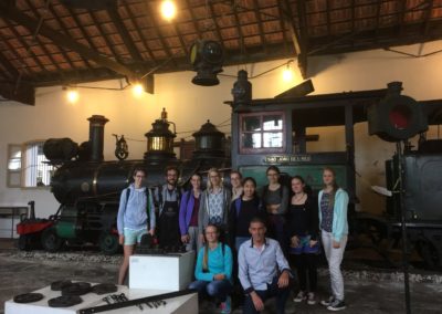 Im Eisenbahnmuseum von Sao Joao