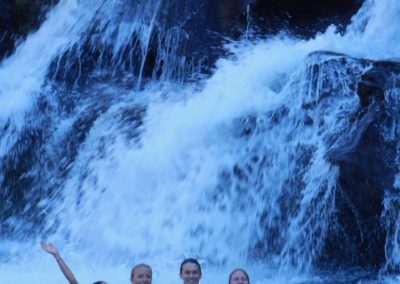 Am großen Wasserfall