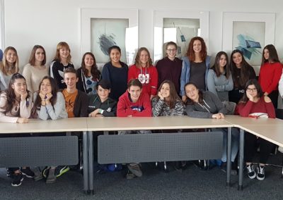 Gruppenbild - Empfang der Gäste aus Siena im Rathaus