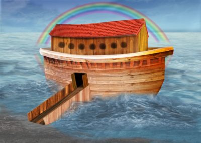 An der Arche um Acht - Aufführung der Theatergruppe der 6. Klassen (Juli 2019)