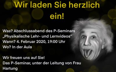 Einladung: Physikalische Lehr- und Lernvideos