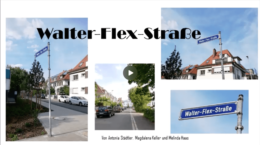 Filmprojekt „Belastete Straßennamen“ der Klasse 9d