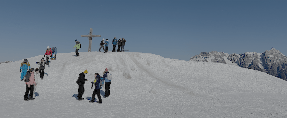 Asitzgipfel Wintersportgruppe