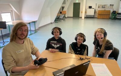 Podcast-Projekt der Klasse 6b:  Kreative Stimmen auf Sendung