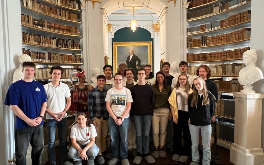 Themenjahr „Faust“: ausgewählte Schülerinnen und Schüler der Q12 in der Klassikerstadt Weimar