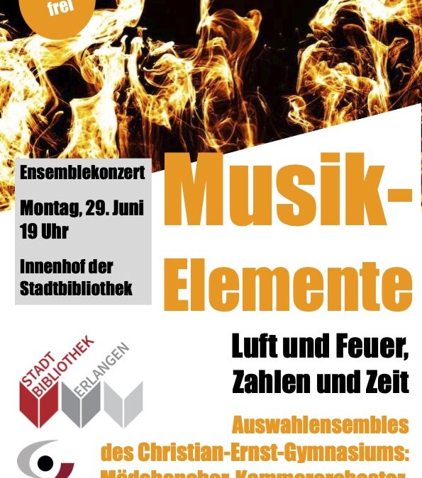 Musik-Elemente – ein Ensemblekonzert des CEG