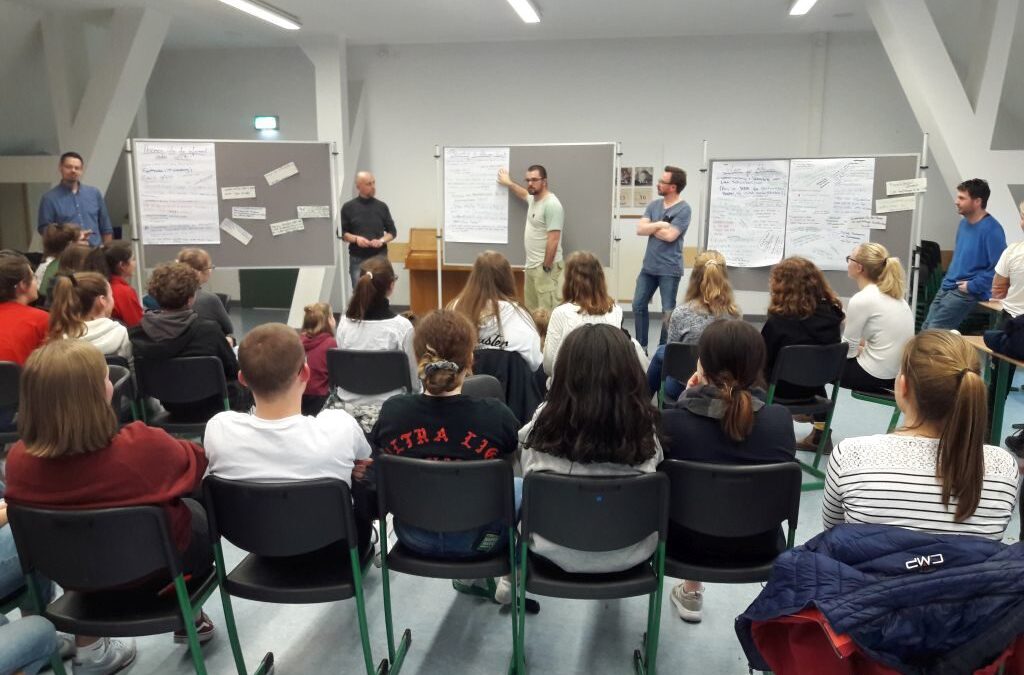Treffen engagierter Schülerinnen und Schüler