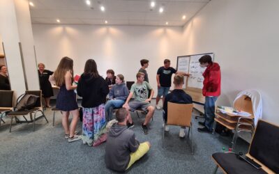 Unsere zukünftigen Medienscouts bilden sich weiter