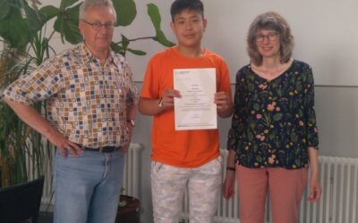 Herausragende Leistung beim Bundeswettbewerb Fremdsprachen 2022