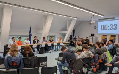 Welches Europa wählst du? – Podiumsdiskussion des Wahlfachs EPAS am 7. 5. 2024
