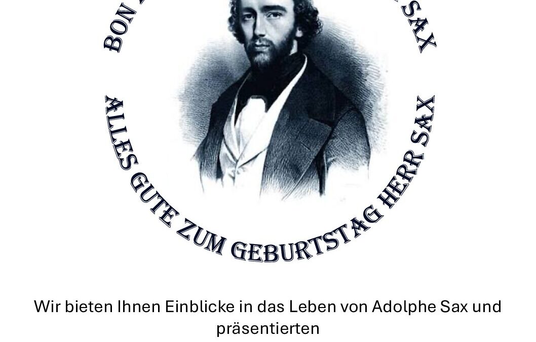 Vortragsabend: Alles Gute zum Geburtstag Herr Sax