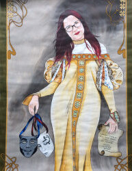 Neue Kunst fürs CEG – Anastasiya-Anna Knape schenkt der Schule ein neues Werk