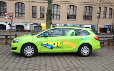 KiKA-Dreh mit der Klasse 7a