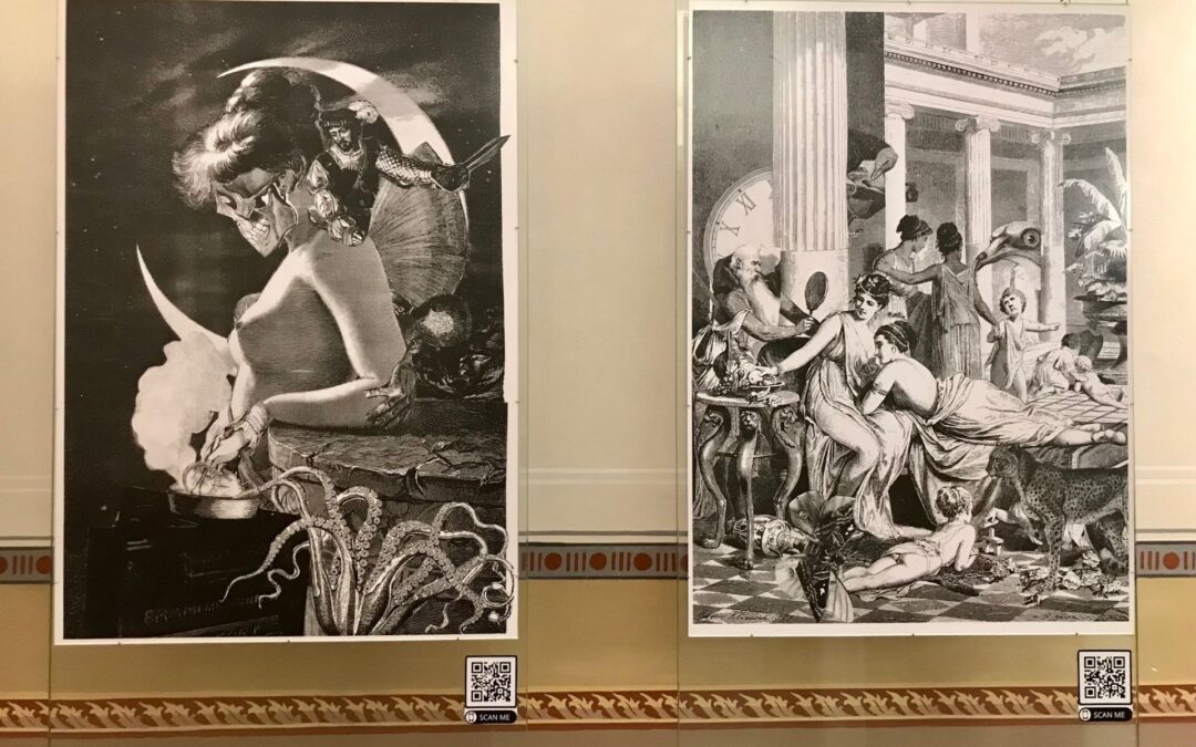 Ausstellung „Phantasmata“ in der Stadtbibliothek Erlangen