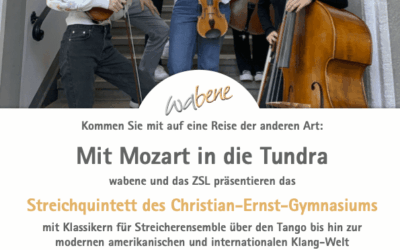 Streichquintett der Schule: Mit Mozart in die Tundra