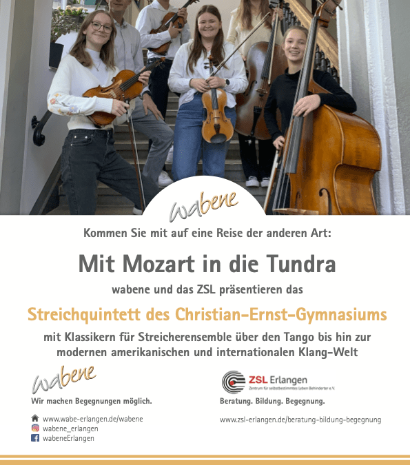 Streichquintett der Schule: Mit Mozart in die Tundra