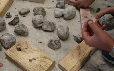 Steinzeit lebendig am CEG