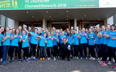 „gemEINSAME SPITZE“ – Mädchenchöre des CEG erfolgreich beim Deutschen Chorwettbewerb